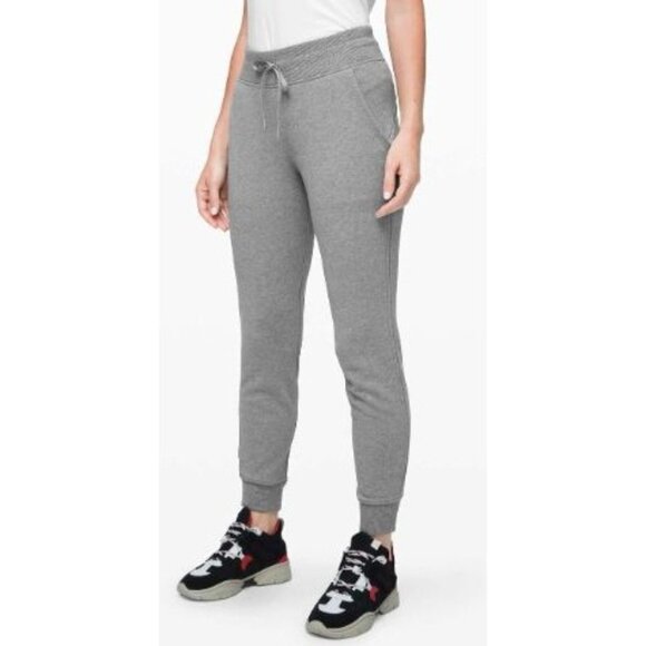 lululemon athletica Pants - Lululemon Warm Down Jogger II 28" Heathered Core Medium Grey-sz 4